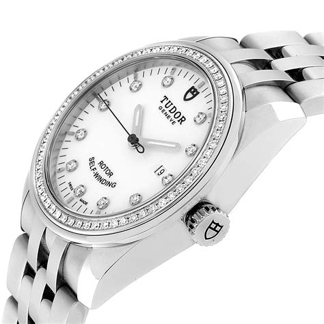 tudor ladies diamond watch|watches made in switzerland ladies.